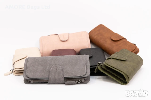 Дамски портфейл AMORE Clara в седем цвята, снимка 7 - Портфейли, портмонета - 50659757