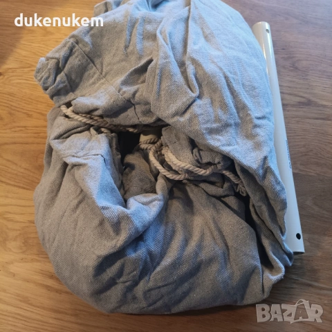 Висяща люлка тип хамак XL, за вътрешна и външна употреба – до 150 кг, снимка 8 - Градински мебели, декорация  - 53119979