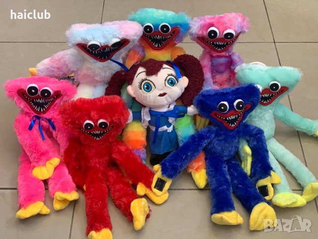 Хъги Лъги 100см./Huggy Wuggy Playtime/Хъги Лъги плюшена играчка/Хъги Лъги, снимка 7 - Плюшени играчки - 36591362