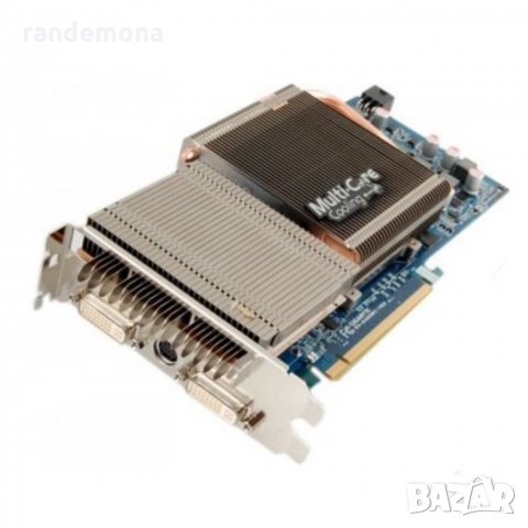 Видеокарта Gigabyte Radeon HD 4850 с пасивнo охлаждане, снимка 1 - Видеокарти - 31599395
