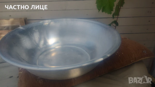 Стар метален леген, снимка 3 - Антикварни и старинни предмети - 51236974