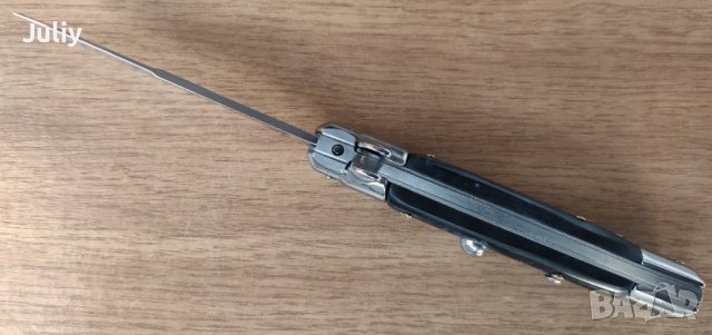 Автоматичен сгъваем  нож АКC Italy / Stiletto / - 9 инча, снимка 10 - Ножове - 39794519