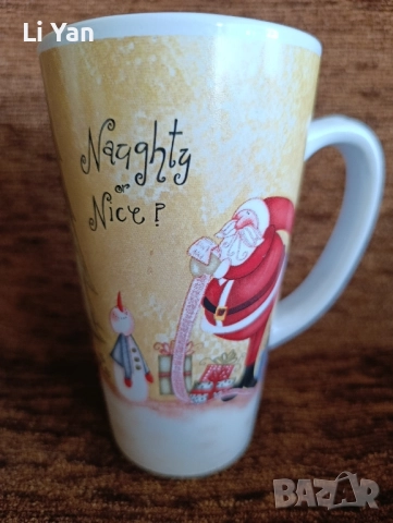 Коледни чаши, снимка 4 - Чаши - 52426288