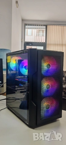 Продавам Добро Геймърско PC Ryzen 7 5700/32Gb/1TB SSD/Aorus 2080 Super/Гаранция