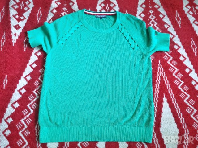 Tommy Hilfiger / M* / дамска лятна проветрива тениска / състояние: ново, снимка 5 - Тениски - 43929533