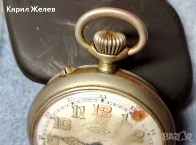 CHEMIN DE FER ARA ANTI-CHOC ROSKOPF ANTIMAGNETIC Стар ДЖОБЕН ЧАСОВНИК РЯДЪК МОДЕЛ 48382, снимка 9 - Антикварни и старинни предмети - 48006258