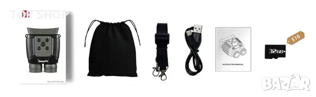 GeowFiiTech M2 Бинокъл за нощно виждане 4K