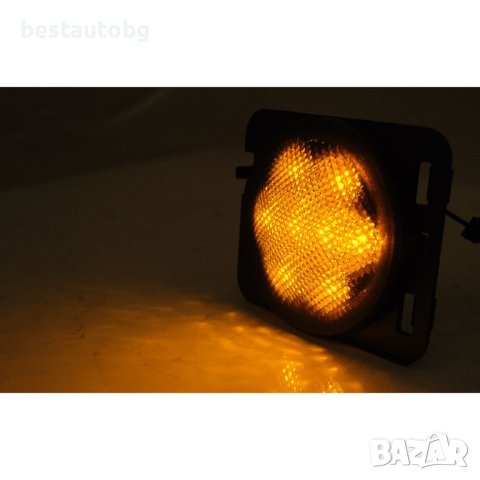 Тунинг диодни мигачи за Jeep Wrangler (2006-2018) Опушени, снимка 2 - Аксесоари и консумативи - 43516059