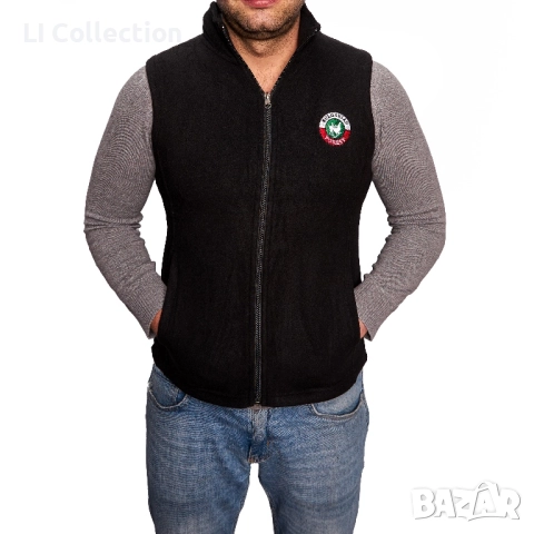 Поларен елек - черен - мъжки - Полар