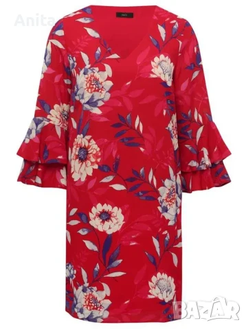 червена рокля за повод М§Со, л/хл, нова