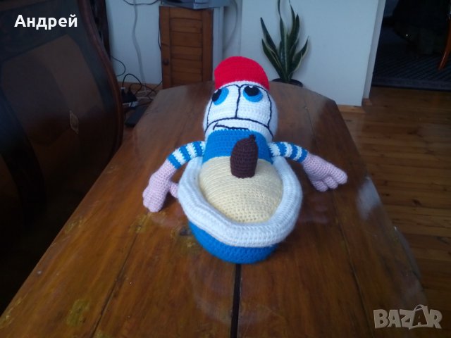 Стара плетена кукла,играчка #2, снимка 2 - Други ценни предмети - 28300186