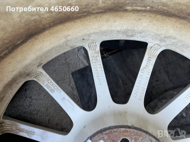 17 цолови алуминиеви за Фиат Абарт , снимка 8 - Гуми и джанти - 52454707