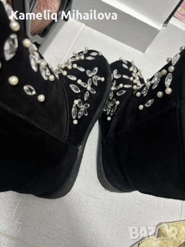 Зимни боти-апрески, снимка 6 - Дамски боти - 53075989