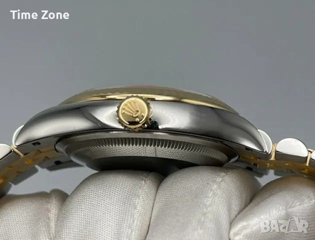 Rolex Datejust 36mm Two Tone Yellow Gold Champagne Dial Automatic Дамски Различни Варианти, снимка 7 - Дамски - 48183135