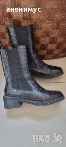 Боти естествена кожа 