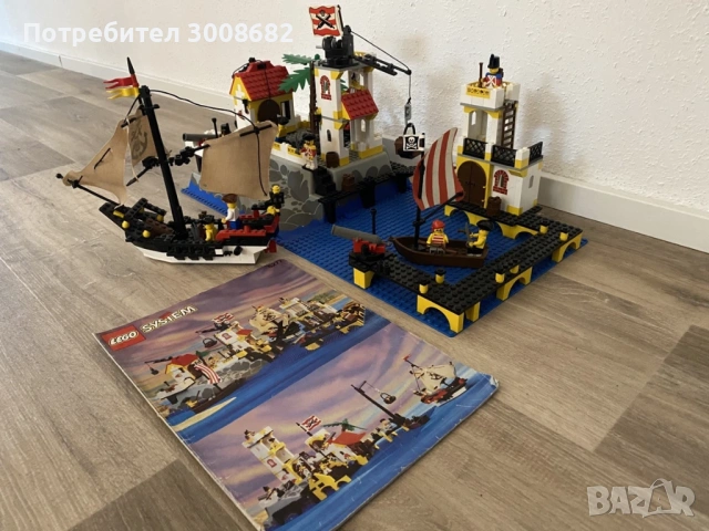 Продавам лего/lego пирати 6277-Имперски търговски пост, снимка 5 - Конструктори - 53482822