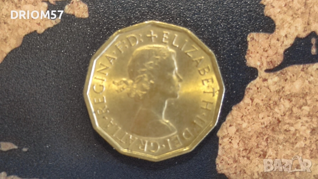 Монети Великобритания-5 бр.› Кралица Елизабет II (1963-1967), снимка 6 - Нумизматика и бонистика - 51474770
