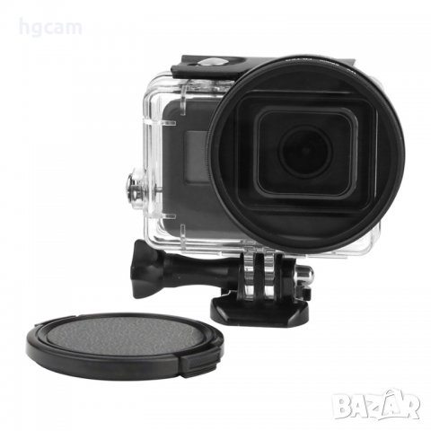 UV филтър за GoPro HERO 5/6/7 Black/2018, Адаптер 58mm, За защитния корпус, снимка 6 - Обективи и филтри - 27856755