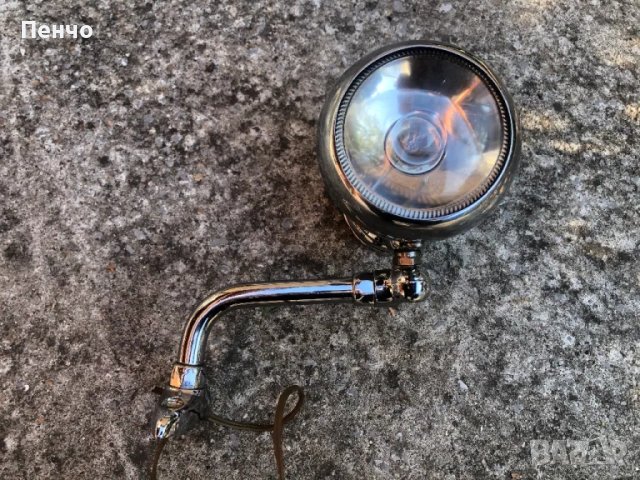 стар авто фар "HELLA" - ретро - ОРИГИНАЛ, снимка 16 - Антикварни и старинни предмети - 47648703