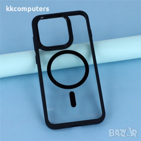 Магнитен Калъф за Oppo Find X9 5G - TPU+PC, Шокоустойчив, Тънък, Вкл. Протектор - 2 Цвята, снимка 5 - Резервни части за телефони - 53412535