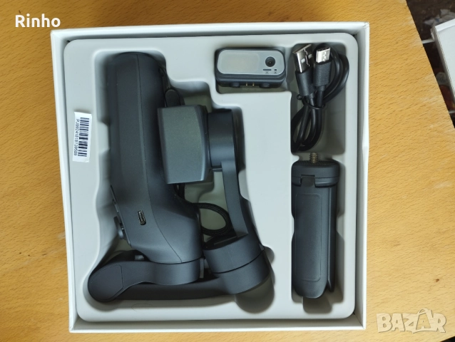 Гимбал за смартфон. Триосов 3 Axis gimbal with Ai tracking, снимка 6 - Чанти, стативи, аксесоари - 52253393