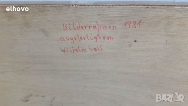 Красив немски гоблен 120/80см , снимка 4 - Гоблени - 28062609