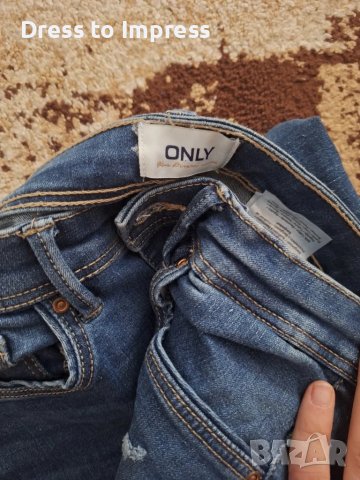 Памучни еластични дънки Only, M, снимка 3 - Дънки - 49907051