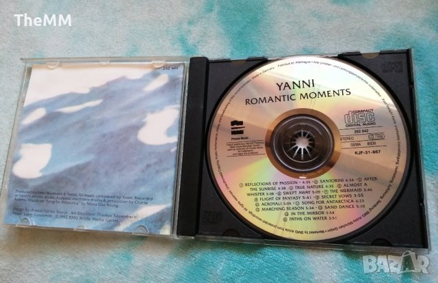 Yanni - Romantic Moments, снимка 2 - CD дискове - 44018990