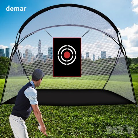 Kapler Мрежа за практикуване на голф - № 6 - 2,7х2,1х1,5 м