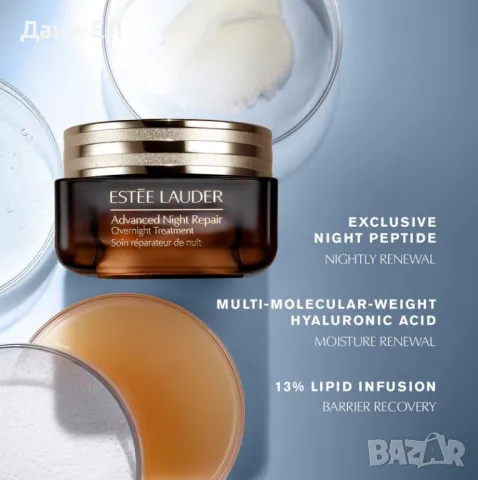 Estee Lauder Advanced Night Repair Overnight Treatment Нощен крем против бръчки 65ml, снимка 9 - Козметика за лице - 50421933