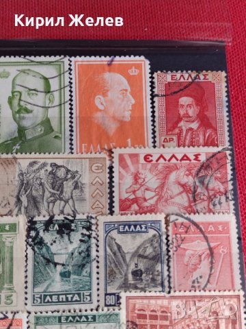 Много стари редки пощенски марки Гърция Митология, Личности за колекция 22041, снимка 4 - Филателия - 36689753