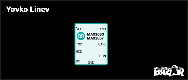 MAX3057ASA / MAX3050ASA SMD SOIC-8  CAN TRANSCEIVER - 2 БРОЯ, снимка 3 - Друга електроника - 32660876