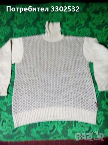 Мъжко вълнено поло-пуловер., снимка 6 - Пуловери - 37852291