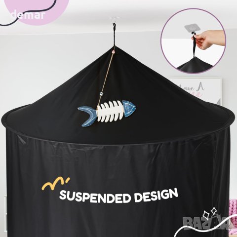 Yabumak Sensory Tent Тъмна палатка за игра и релакс с чанта, снимка 6 - Други - 43592540