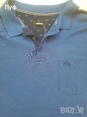 Нова мъжка тениска с яка , снимка 2 - Тениски - 49055361