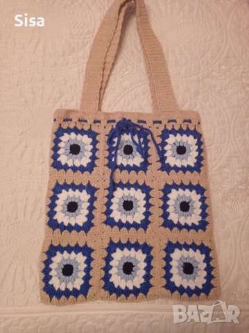 Чанта от плетиво , снимка 1 - Чанти - 37645924
