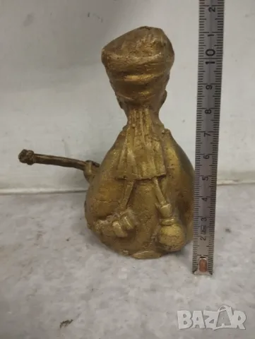 Бронзова статуетка-музикант, снимка 3 - Декорация за дома - 47486817