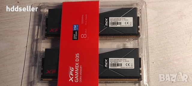 RAM DIMM KIT ADATA XPG 2x8GB 16GB DDR4 3200Mhz RGB, снимка 3 - RAM памет - 52871608
