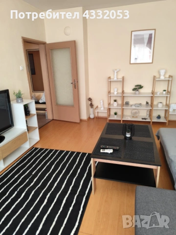 Под наем двустаен обзаведен