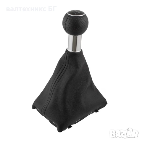 Топка за скоростен лост с маншон съвместима с Audi A4 2001-2007 - 5 скорости 