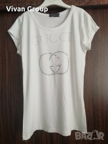 GUCCI Дамска  тениска, снимка 1 - Тениски - 33246293