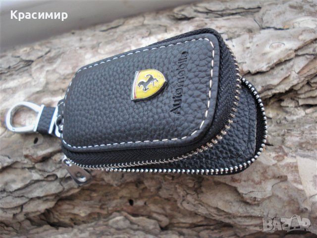 ЛУКСОЗЕН КОЖЕН КЛЮЧОДЪРЖАТЕЛ FERRARI, снимка 3 - Антикварни и старинни предмети - 43807916