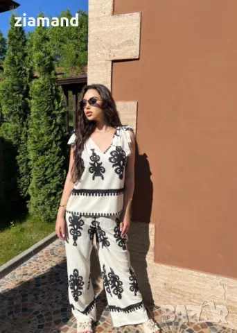 Летен сет панталон и потник, снимка 4 - Комплекти - 48024773