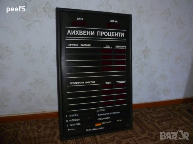 Валутно информационно табло Megatex TD-302, снимка 2 - Друго търговско оборудване - 43854096