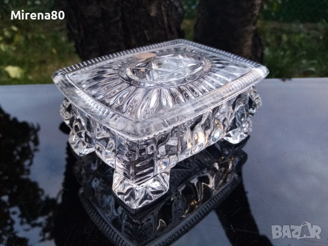 Кристална кутия за цигари или бижута - НОВА !