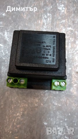 Трансформатори 230V  12V, снимка 2 - Резервни части за машини - 42971375