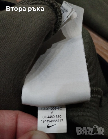 Nike tech fleece горнище мъжка оригинален , снимка 5 - Спортни дрехи, екипи - 52894007