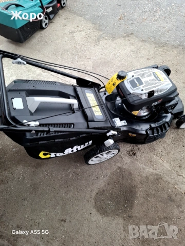 Самоходна Бензинова косачка CRAFTFULL 53 см, снимка 4 - Градинска техника - 53508756