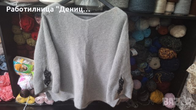 Плетена блуза , снимка 5 - Блузи с дълъг ръкав и пуловери - 43100575