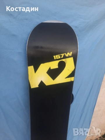 сноуборд  K2 CMPNY  с автомати  157см., снимка 6 - Зимни спортове - 52776008